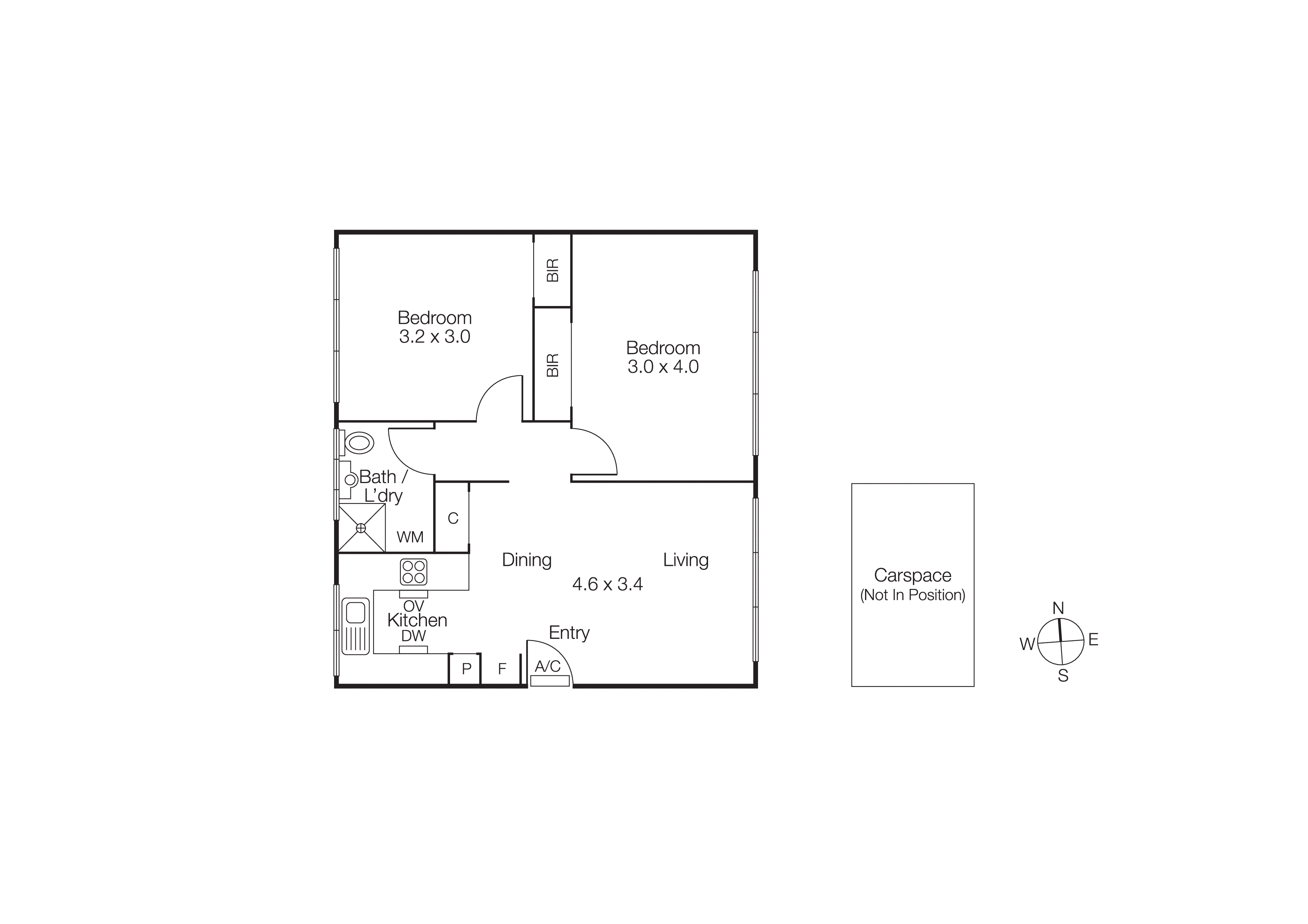 2/364 Carlisle Street, Balaclava VIC 3183 - Floorplan