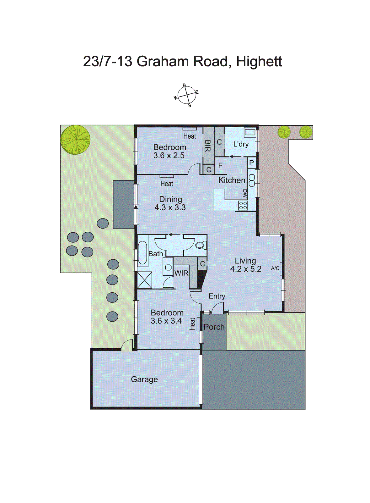 23/7-13 Graham Road, Highett VIC 3190 - Floorplan