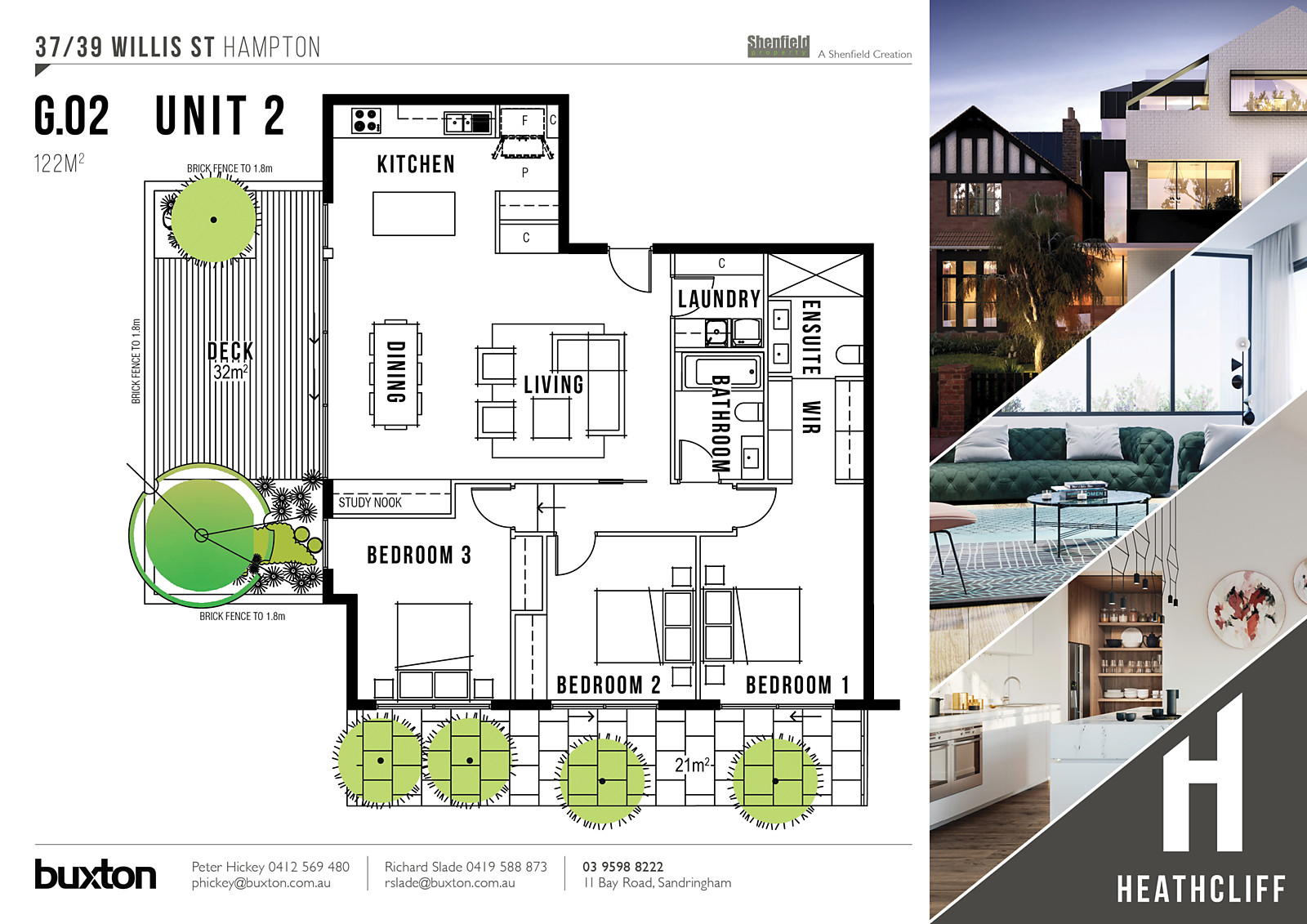 2/37-39 Willis Street, Hampton VIC 3188 - Floorplan