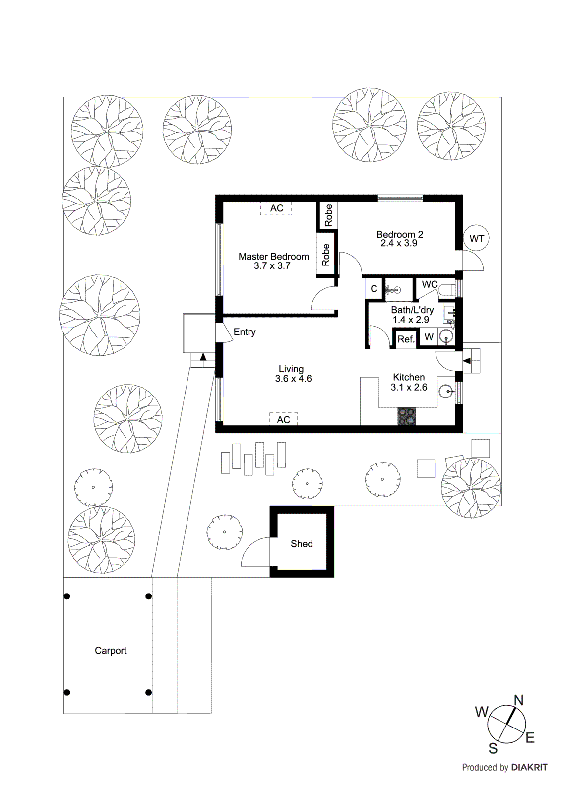 2/37 Ella Grove, Chelsea VIC 3196 - Floorplan