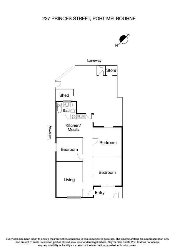 237 Princes Street, PORT MELBOURNE VIC 3207 - Floorplan
