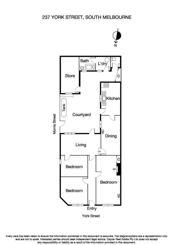 237 York Street, SOUTH MELBOURNE VIC 3205 - Floorplan