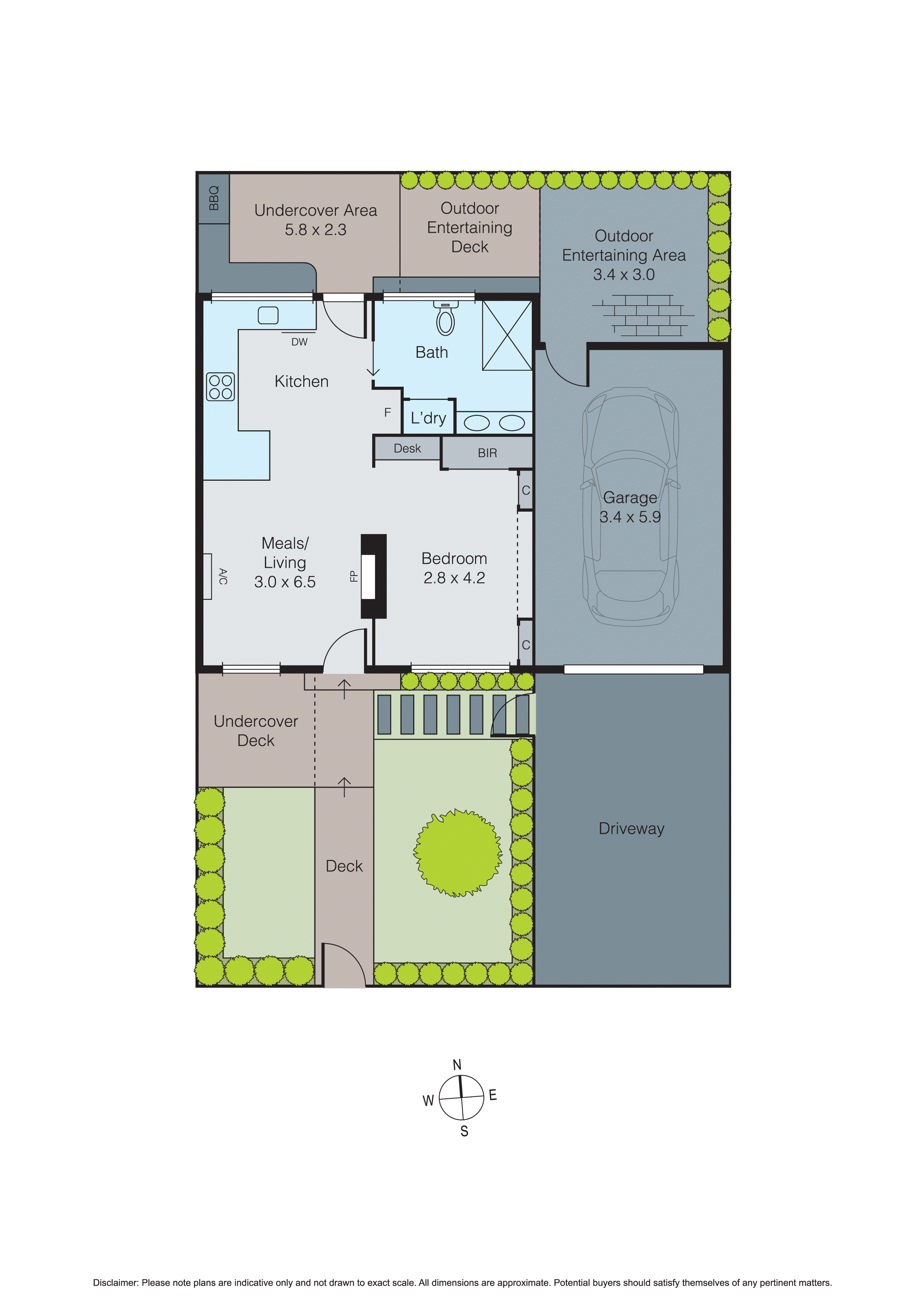 2/376 Autumn Street, Herne Hill VIC 3218 - Floorplan
