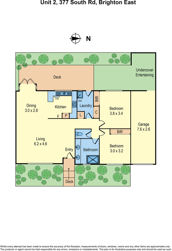2/377 South Road, Brighton East VIC 3187 - Floorplan