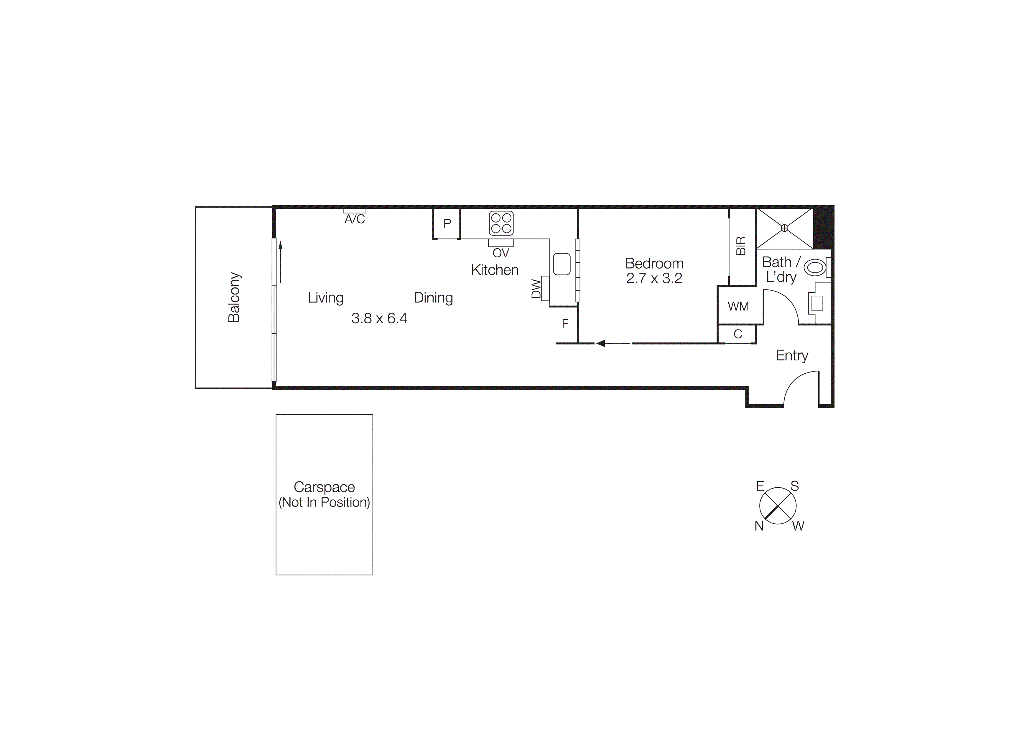 237/70 Nott Street, Port Melbourne VIC 3207 - Floorplan