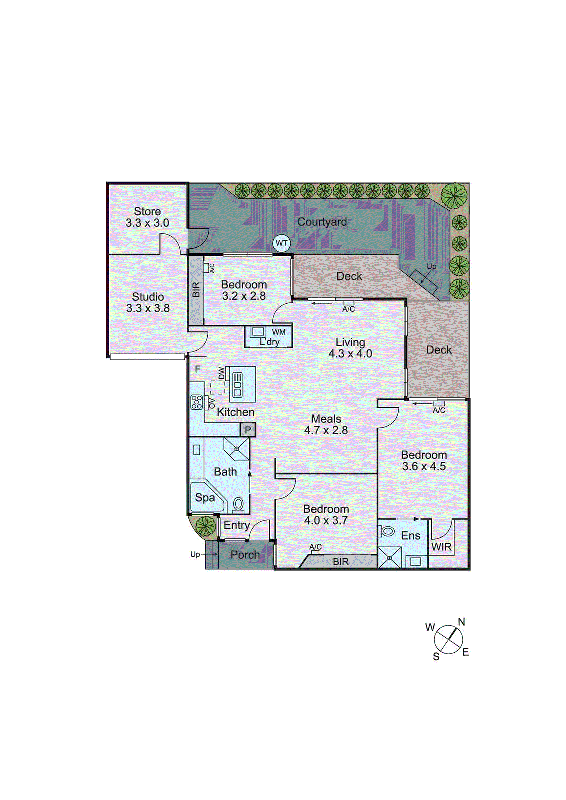 2/38 Arunta Crescent, Clarinda VIC 3169 - Floorplan