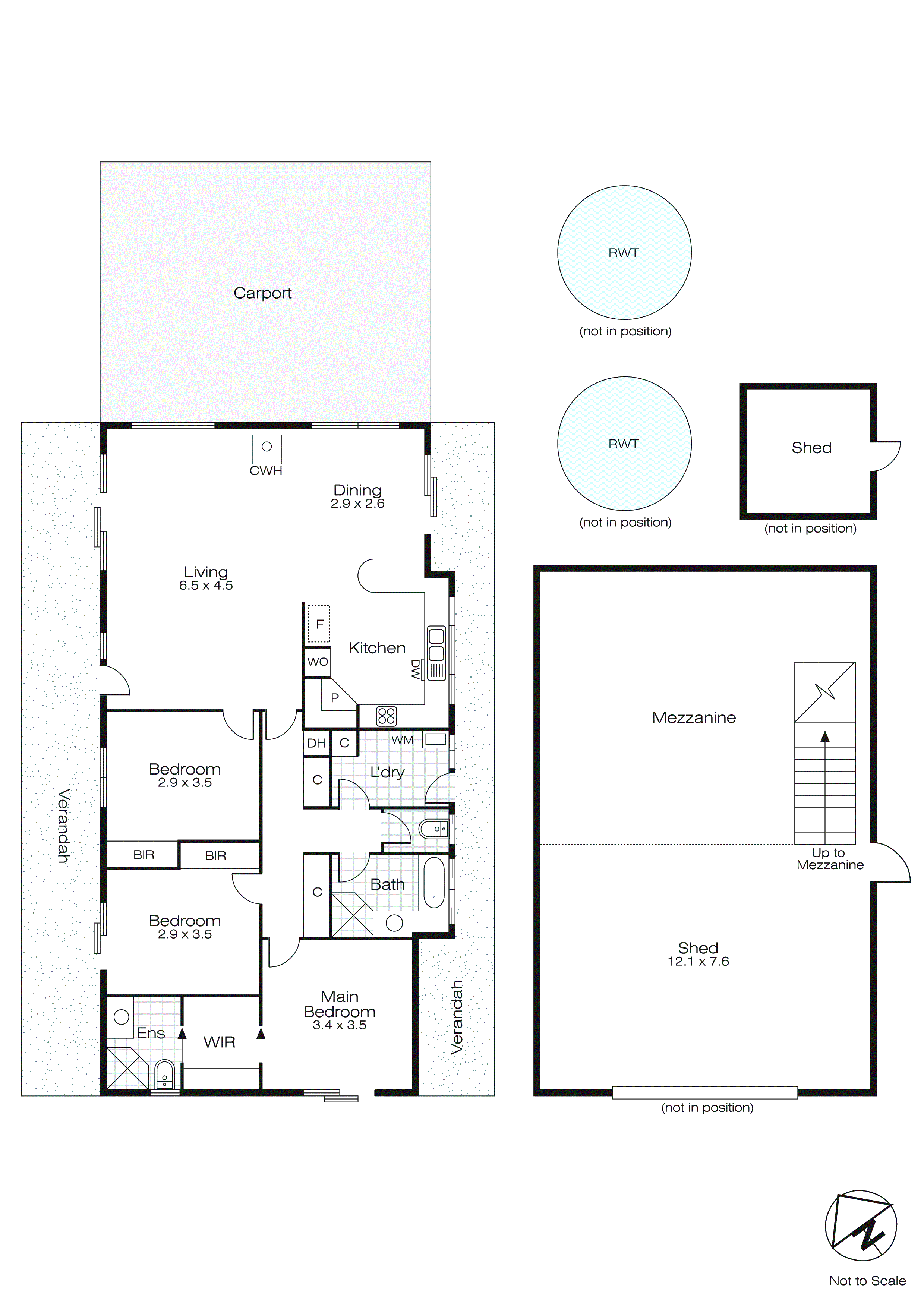 238 Flagstaff Ridge Road, Linton VIC 3360 - Floorplan