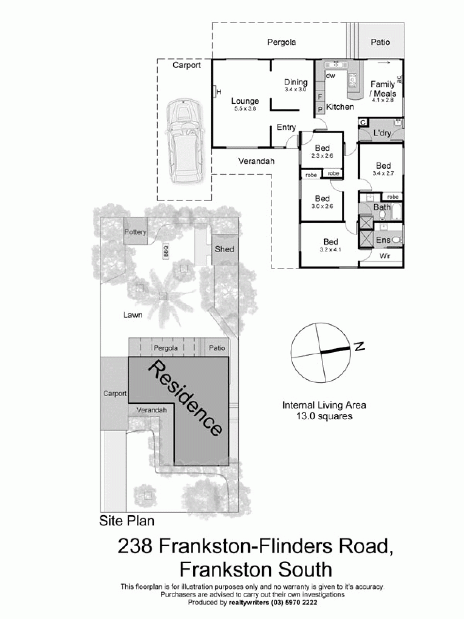 238 Frankston-Flinders Road, FRANKSTON SOUTH VIC 3199 - Floorplan