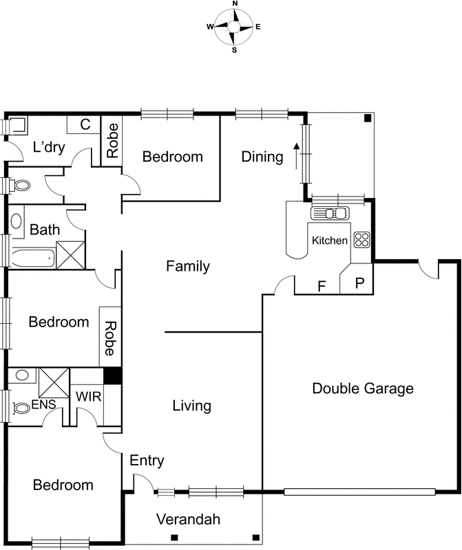 2/39 Brooks Street, Bentleigh East VIC 3165 - Floorplan