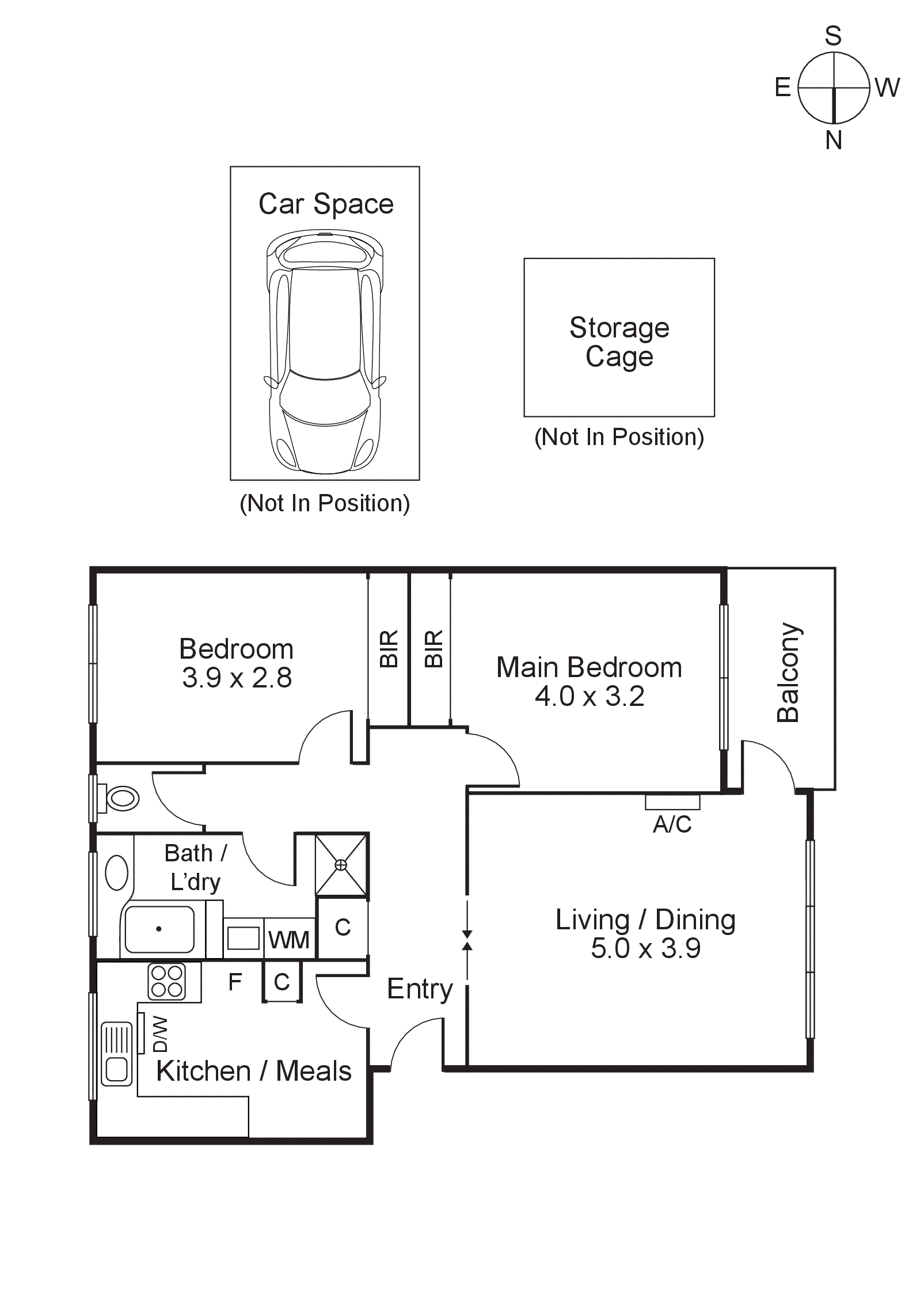 2/396 Dandenong Road, Caulfield North VIC 3161 - Floorplan