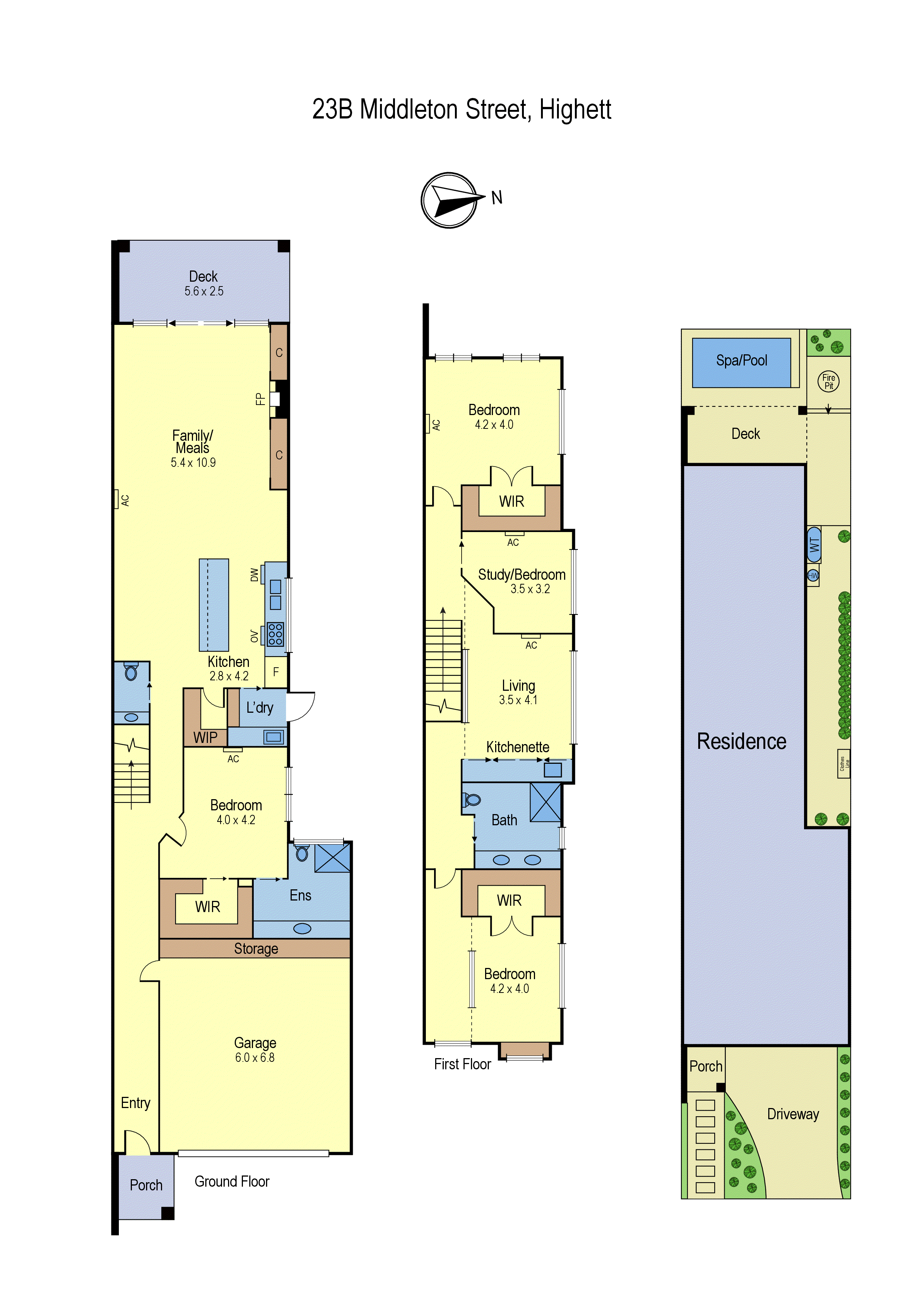 23B Middleton Street, Highett VIC 3190 - Floorplan