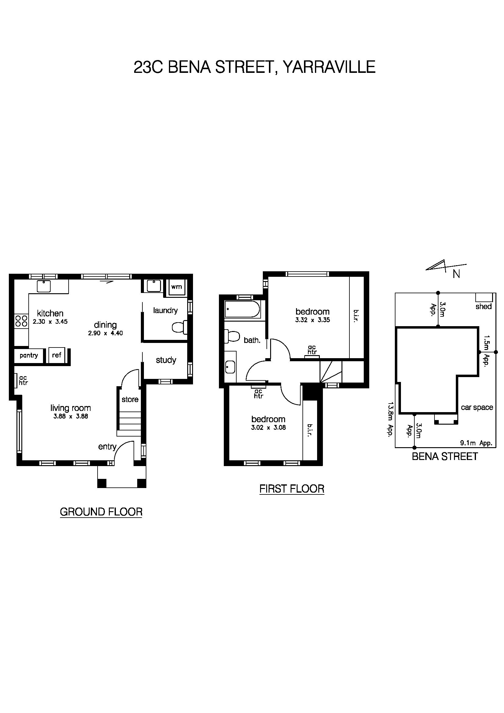 23C Bena Street, YARRAVILLE VIC 3013 - Floorplan