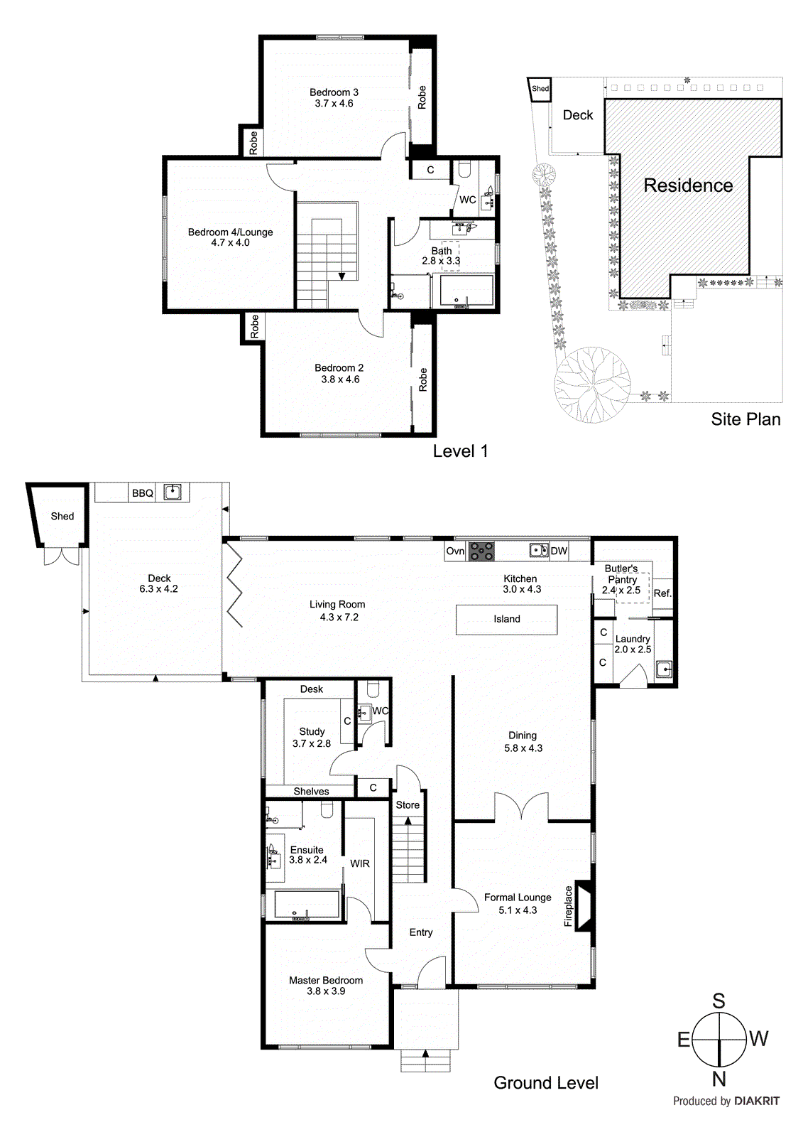 24 Bayside Crescent, Hampton VIC 3188 - Floorplan