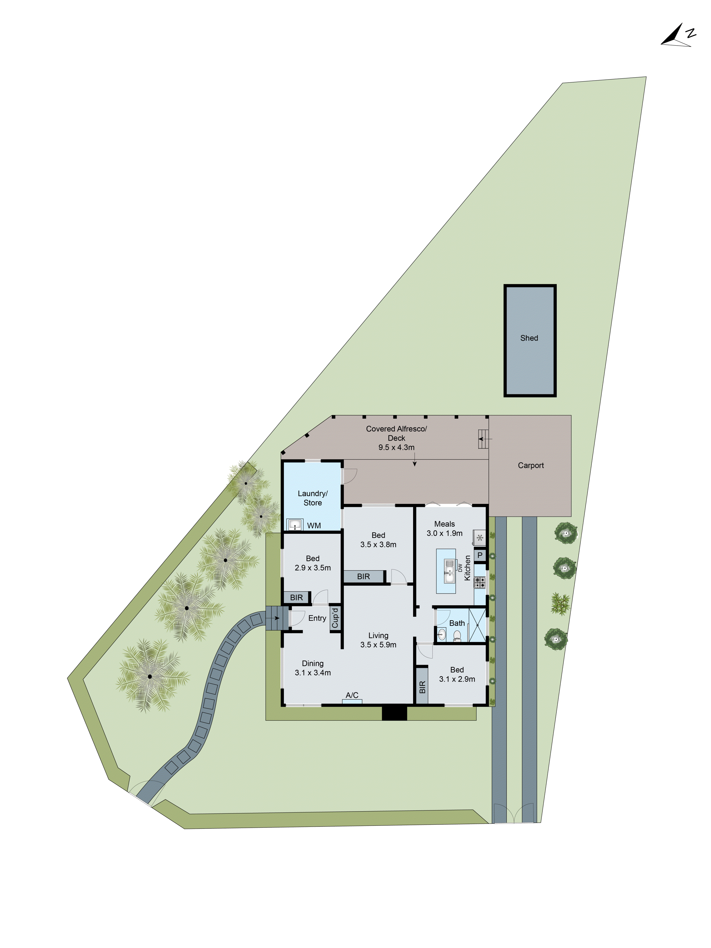 24 Betula Street, Doveton VIC 3177 - Floorplan