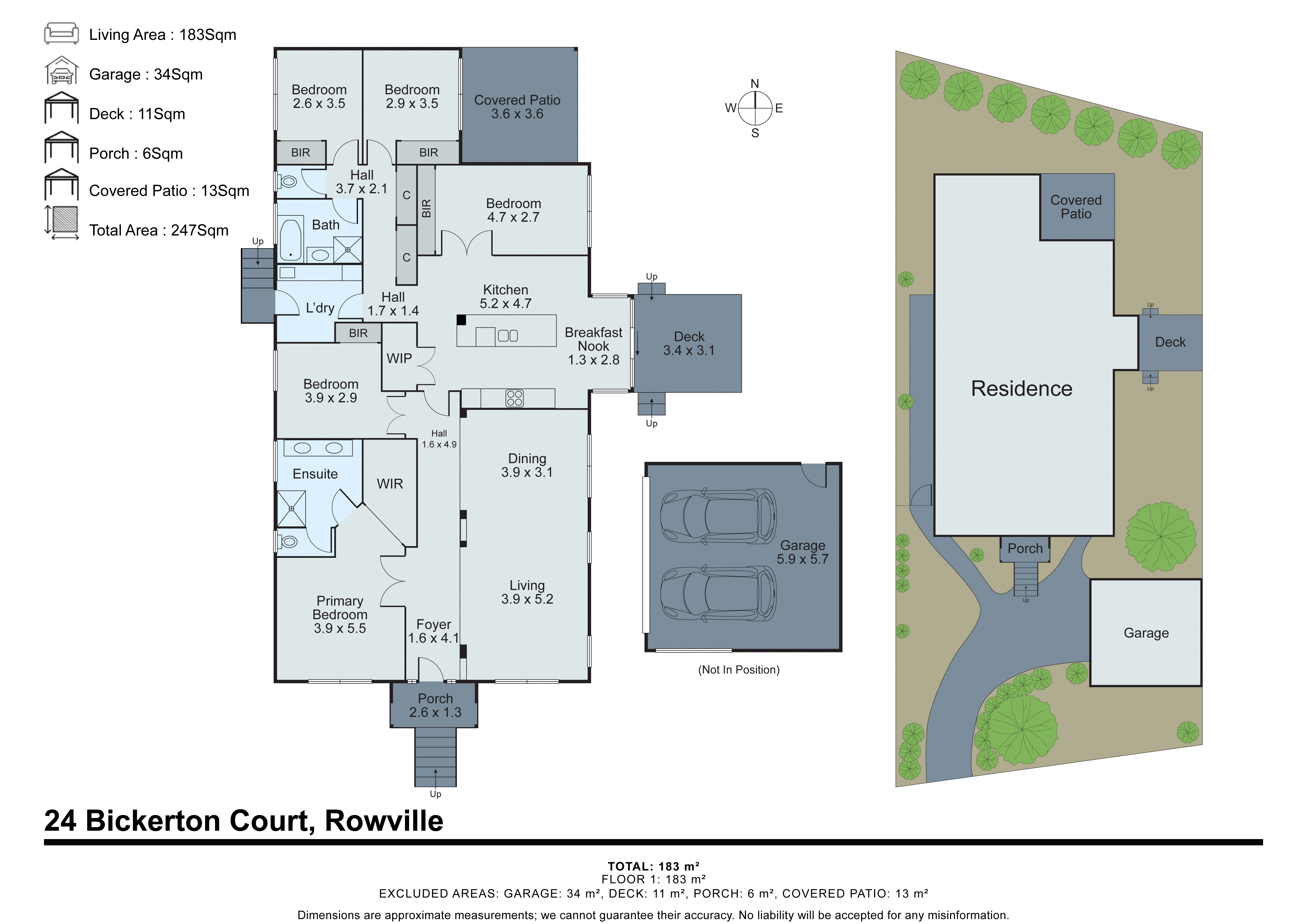 24 Bickerton Court, Rowville VIC 3178 - Floorplan