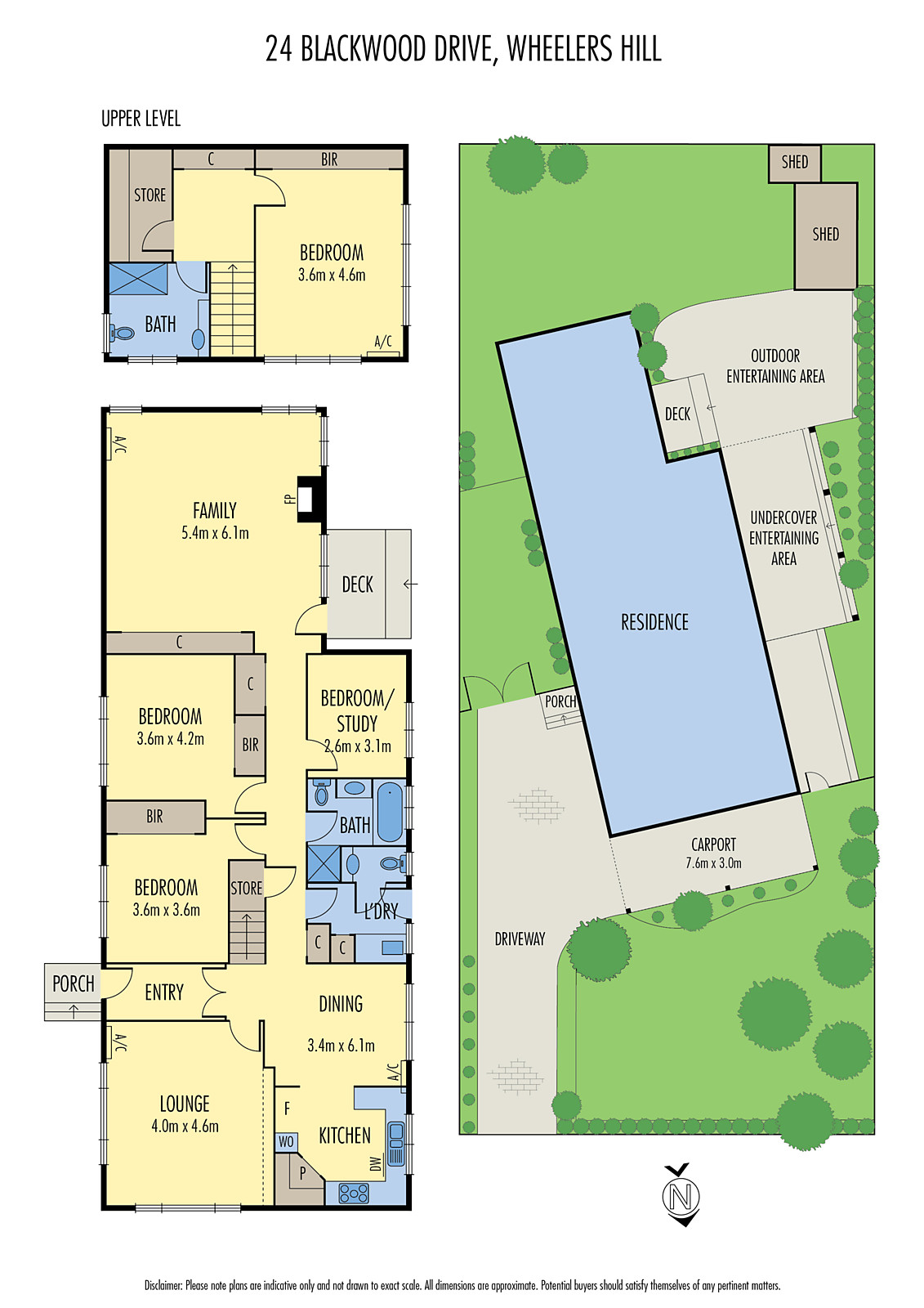 24 Blackwood Drive, Wheelers Hill VIC 3150 - Floorplan