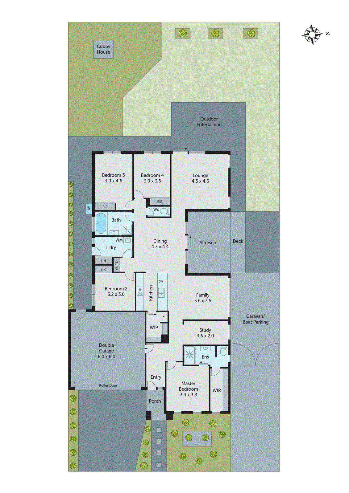 24 Blake Drive, Leopold VIC 3224 - Floorplan