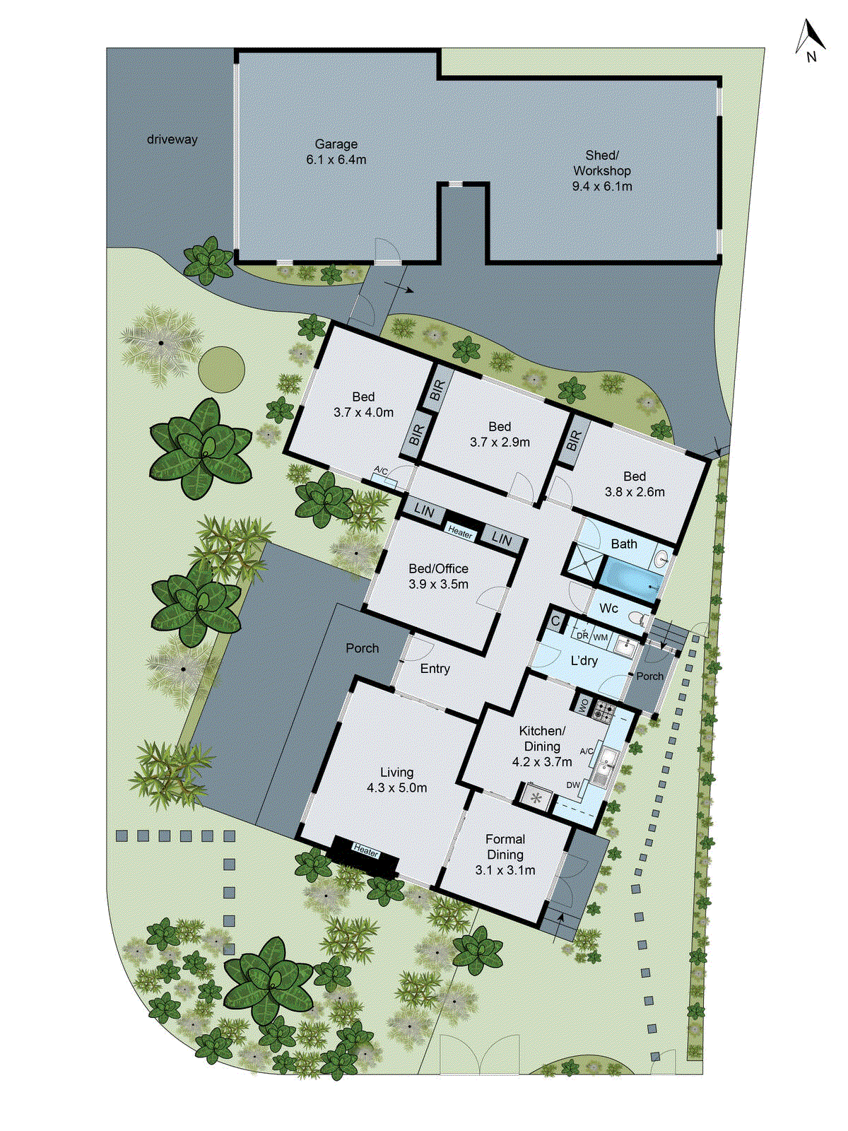 24 Bonsey Road, Highton VIC 3216 - Floorplan