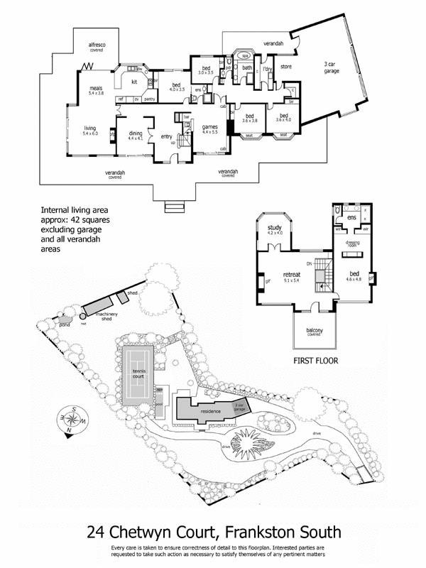 24 Chetwyn Court, FRANKSTON SOUTH VIC 3199 - Floorplan