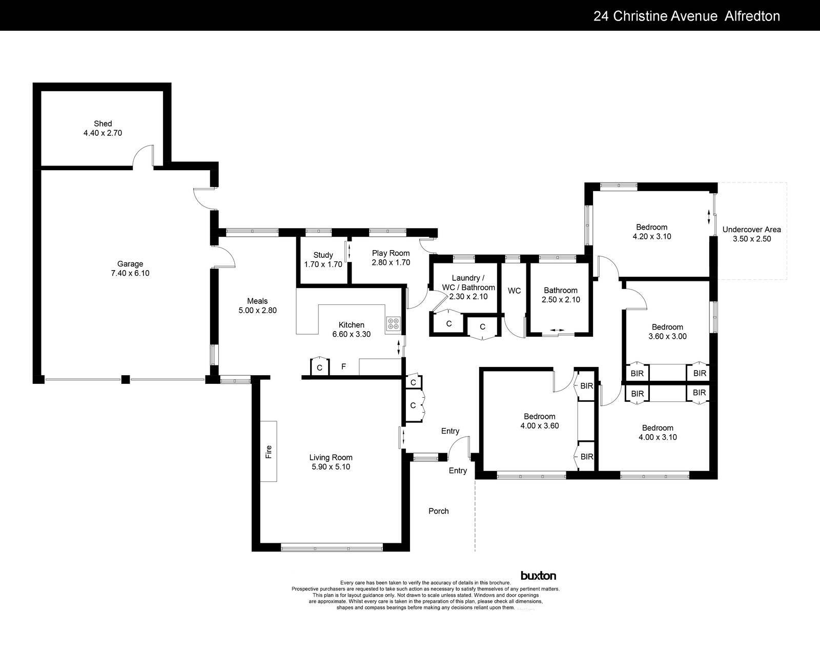24 Christine Avenue, Alfredton VIC 3350 - Floorplan