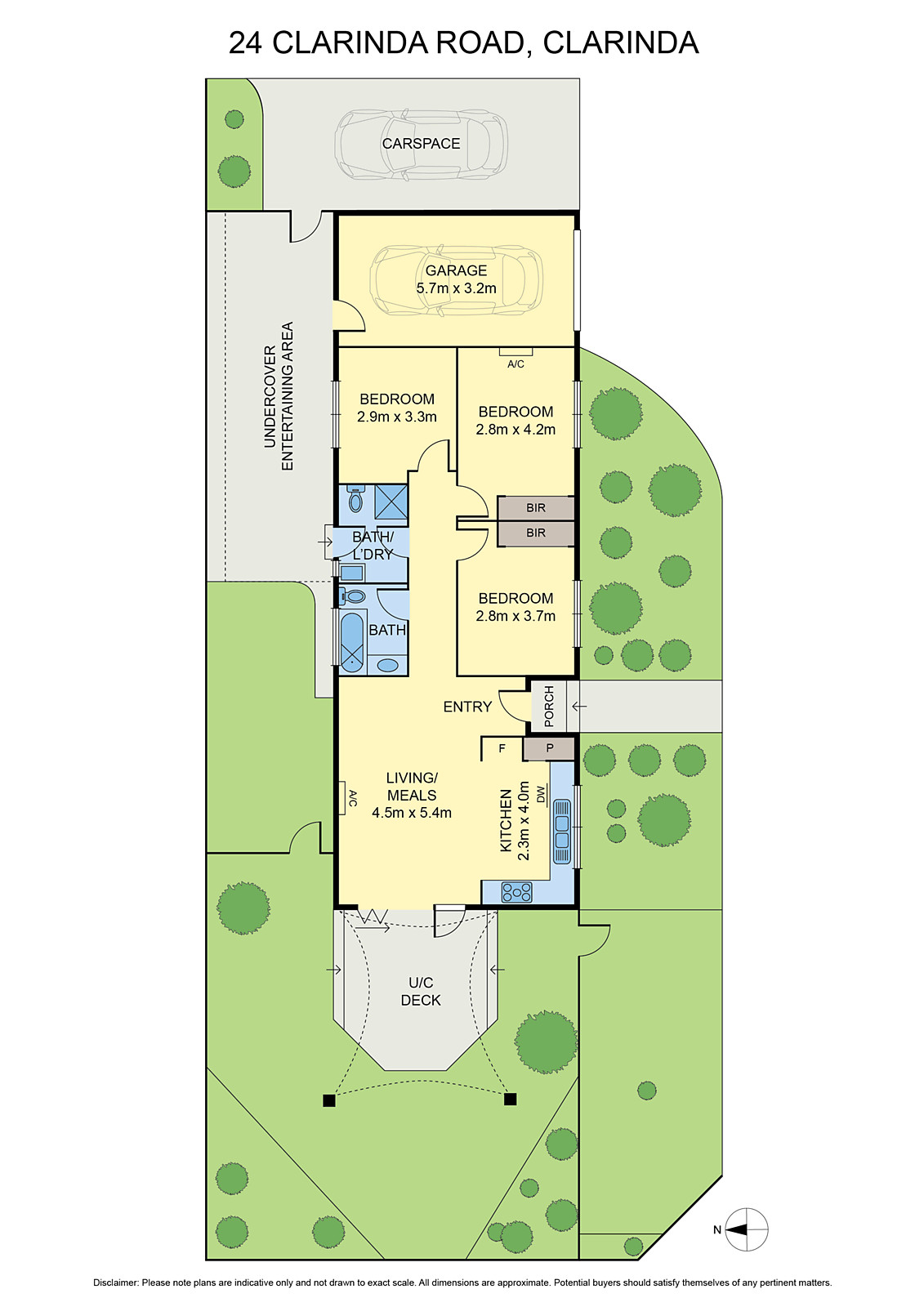 24 Clarinda Road, Clarinda VIC 3169 - Floorplan