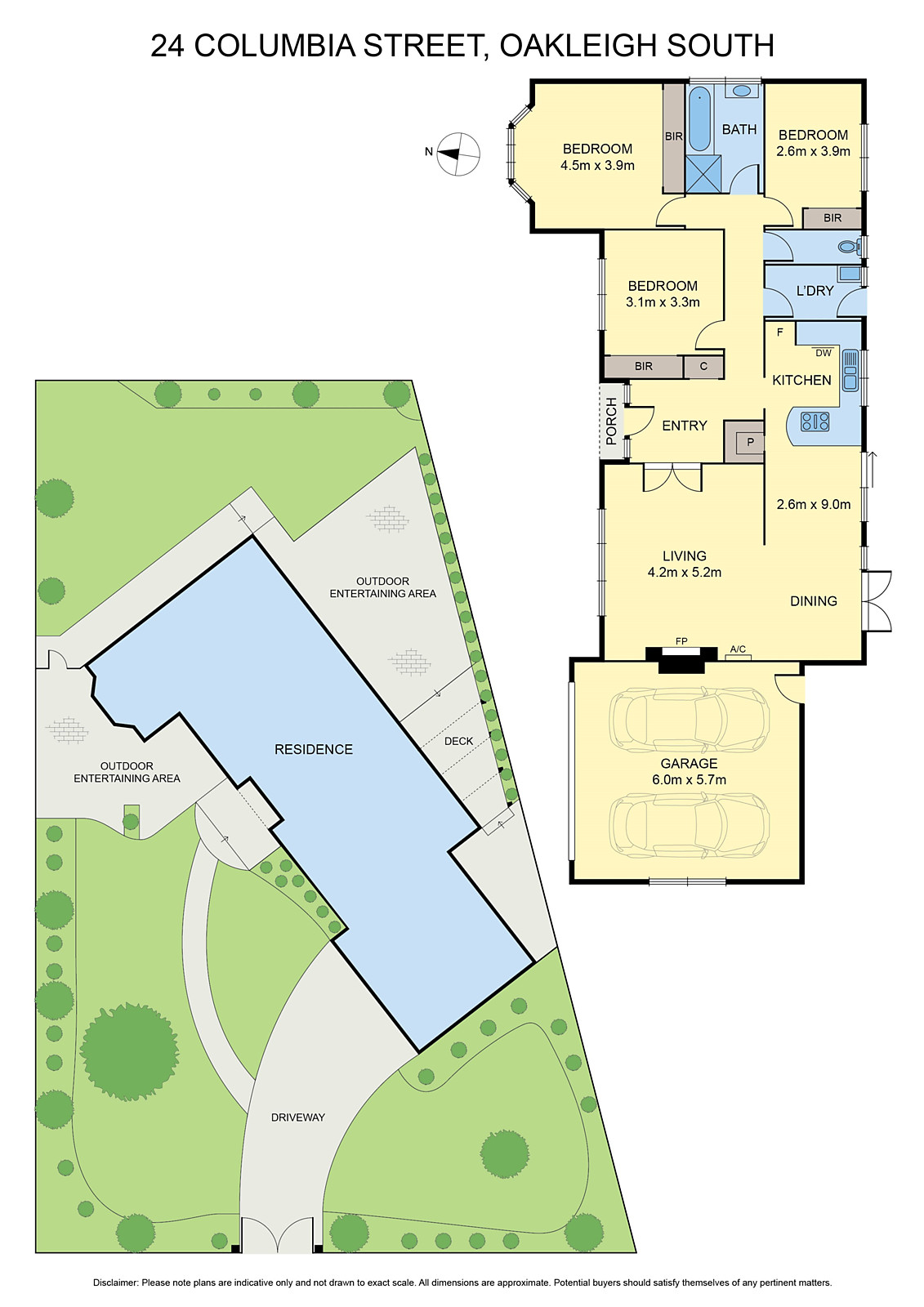 24 Columbia Street, Oakleigh South VIC 3167 - Floorplan