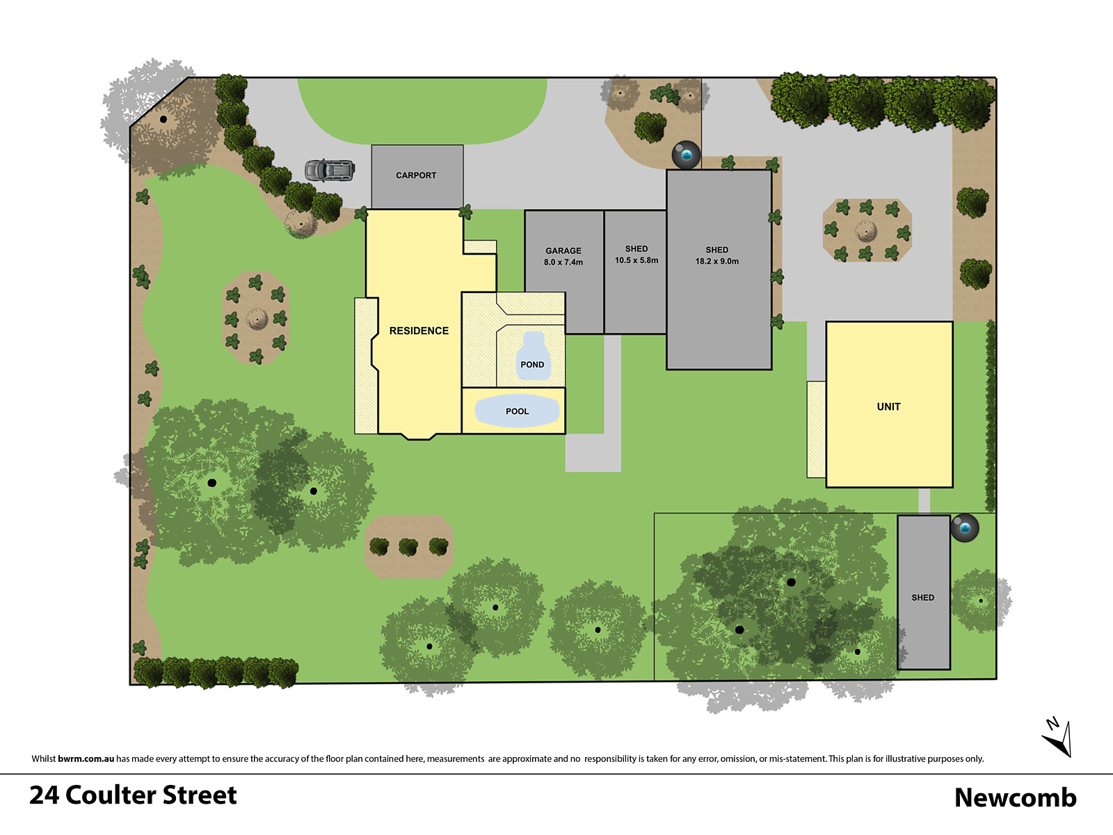 24 Coulter Street, Newcomb VIC 3219 - Floorplan