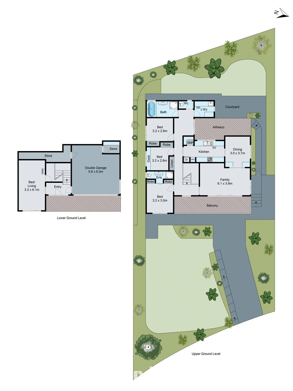 24 Culzean Crescent, Highton VIC 3216 - Floorplan