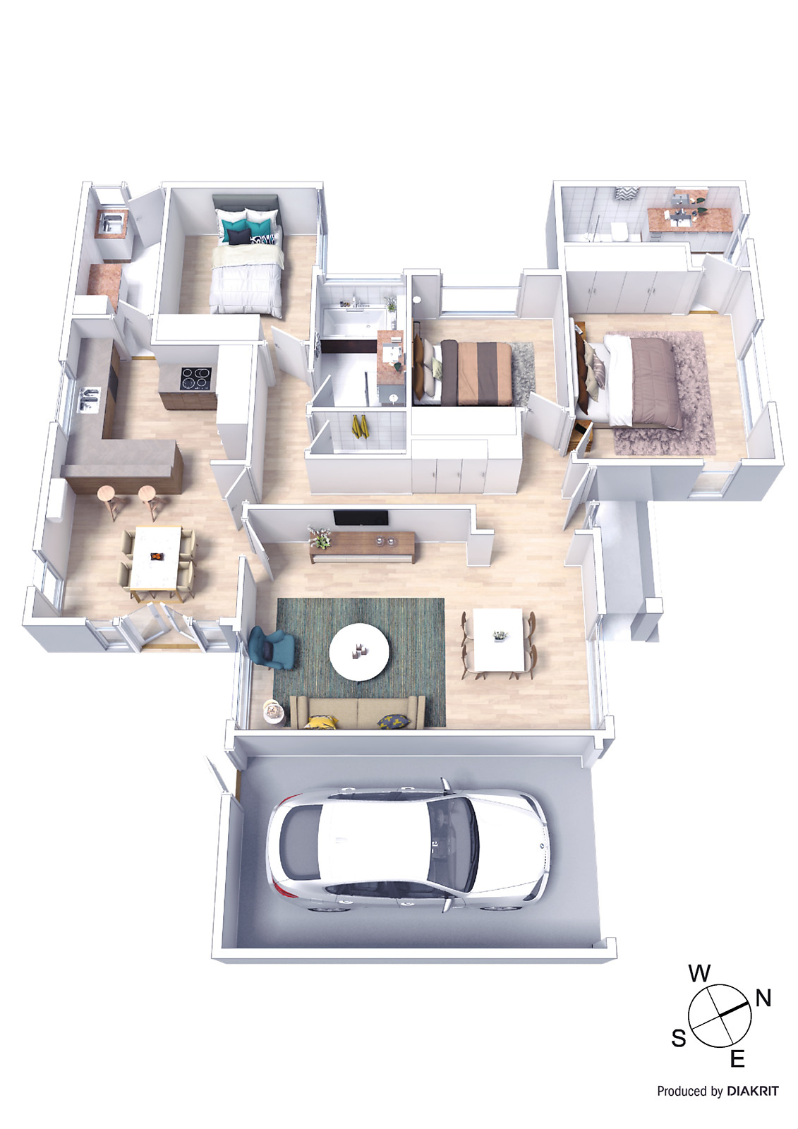 2/4 Douglas Street, Ashwood VIC 3147 - Floorplan