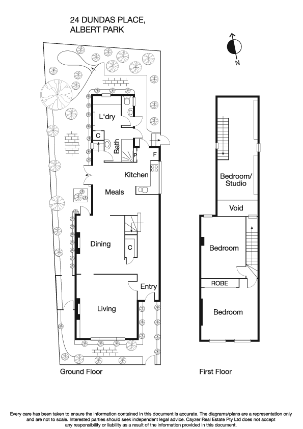 24 Dundas Place, ALBERT PARK VIC 3206 - Floorplan