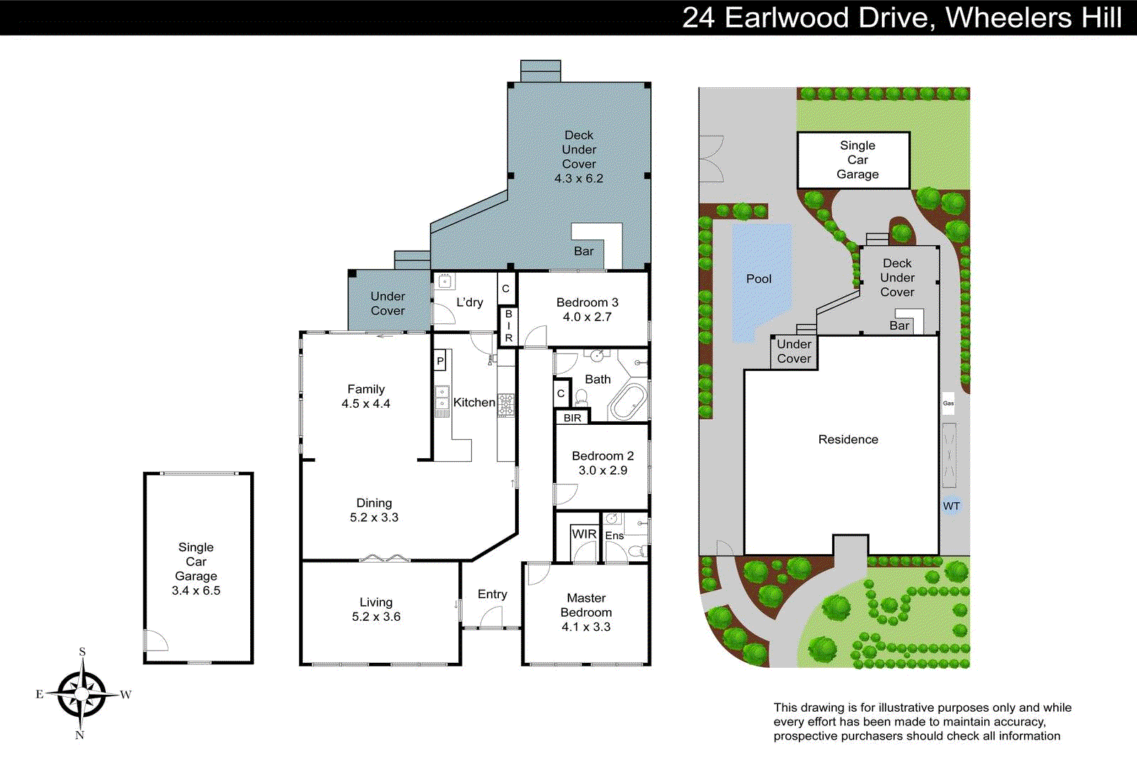 24 Earlwood Drive, Wheelers Hill VIC 3150 - Floorplan