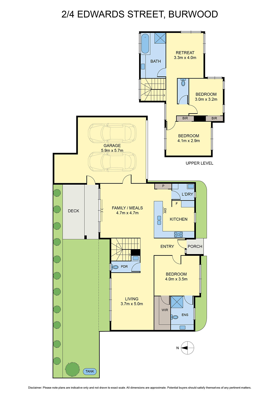 2/4 Edwards Street, Burwood VIC 3125 - Floorplan