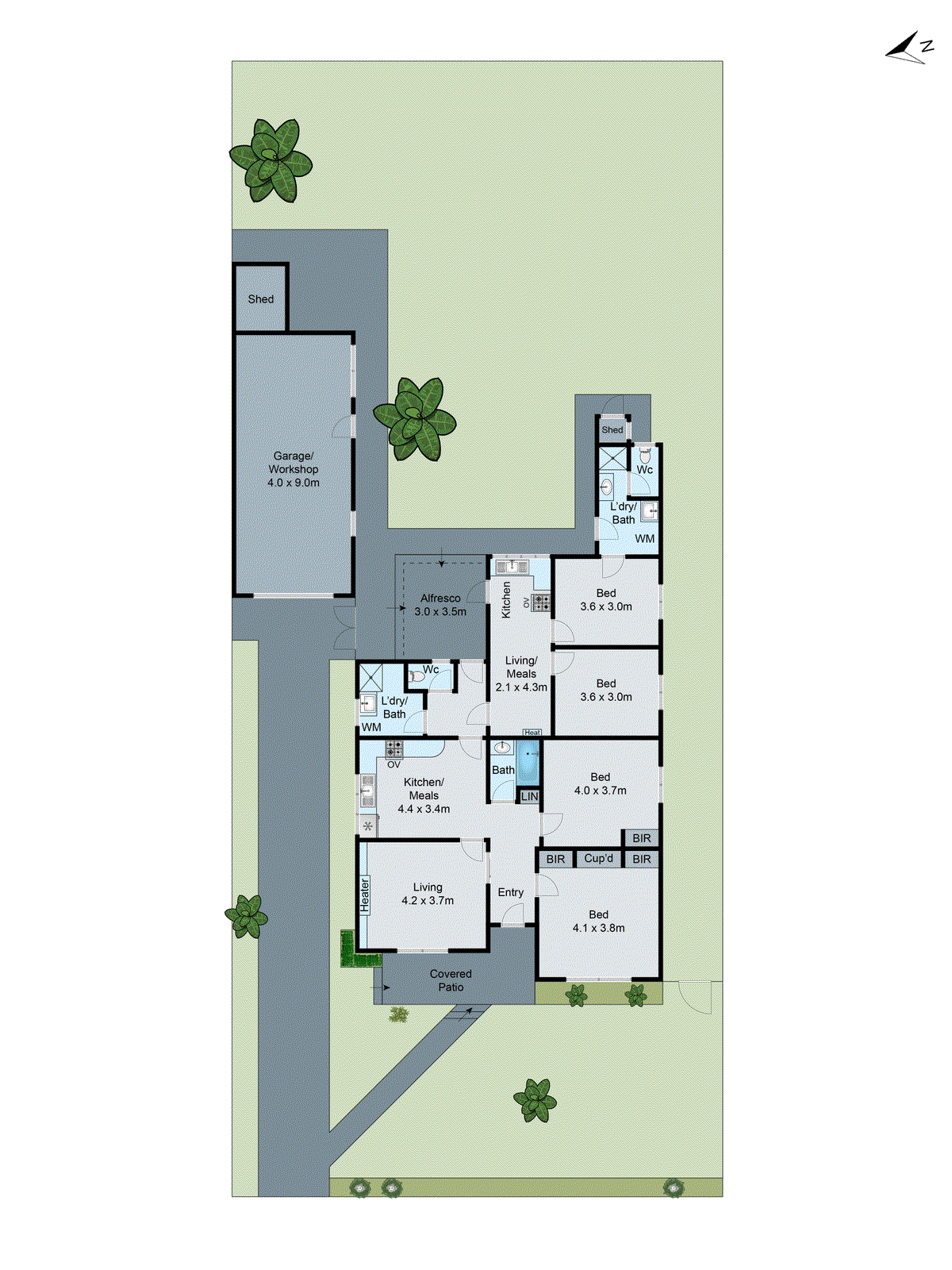 24 Eva Street, Clayton VIC 3168 - Floorplan