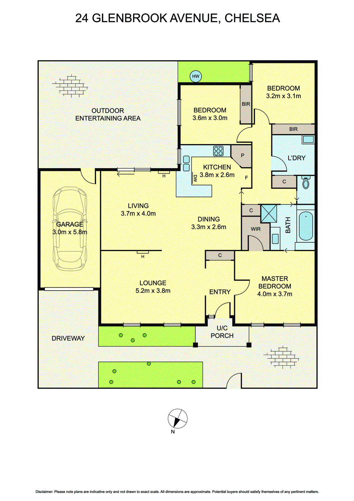 24 Glenbrook Avenue, Bonbeach VIC 3196 - Floorplan