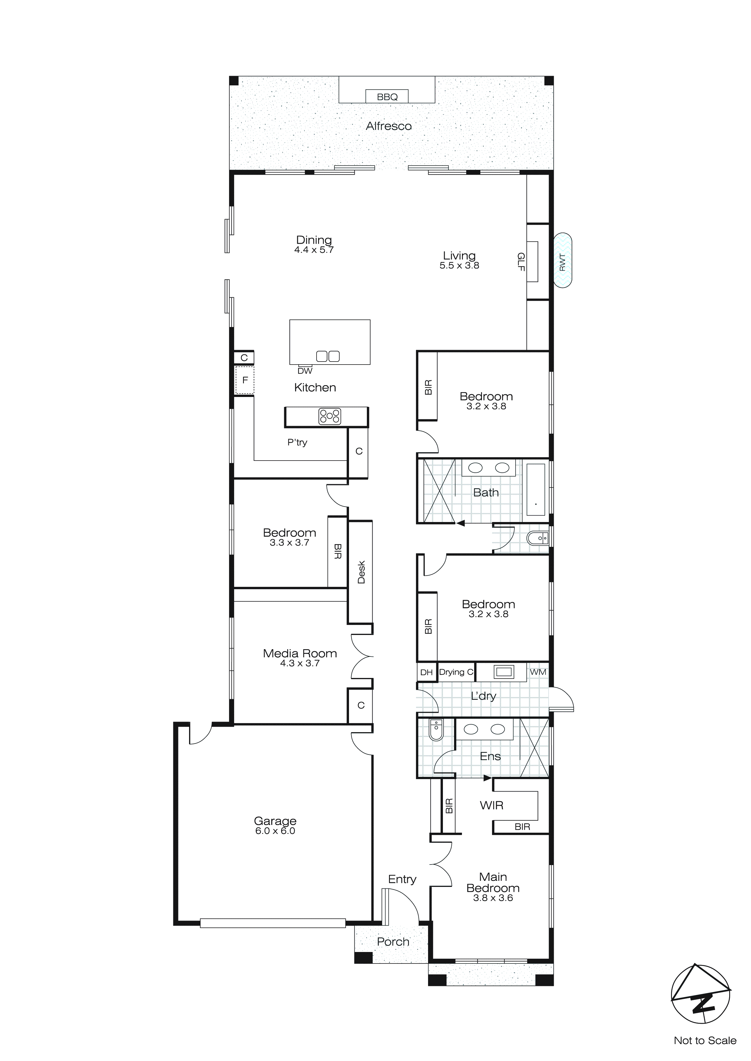 24 Grainger Parade, Lucas VIC 3350 - Floorplan