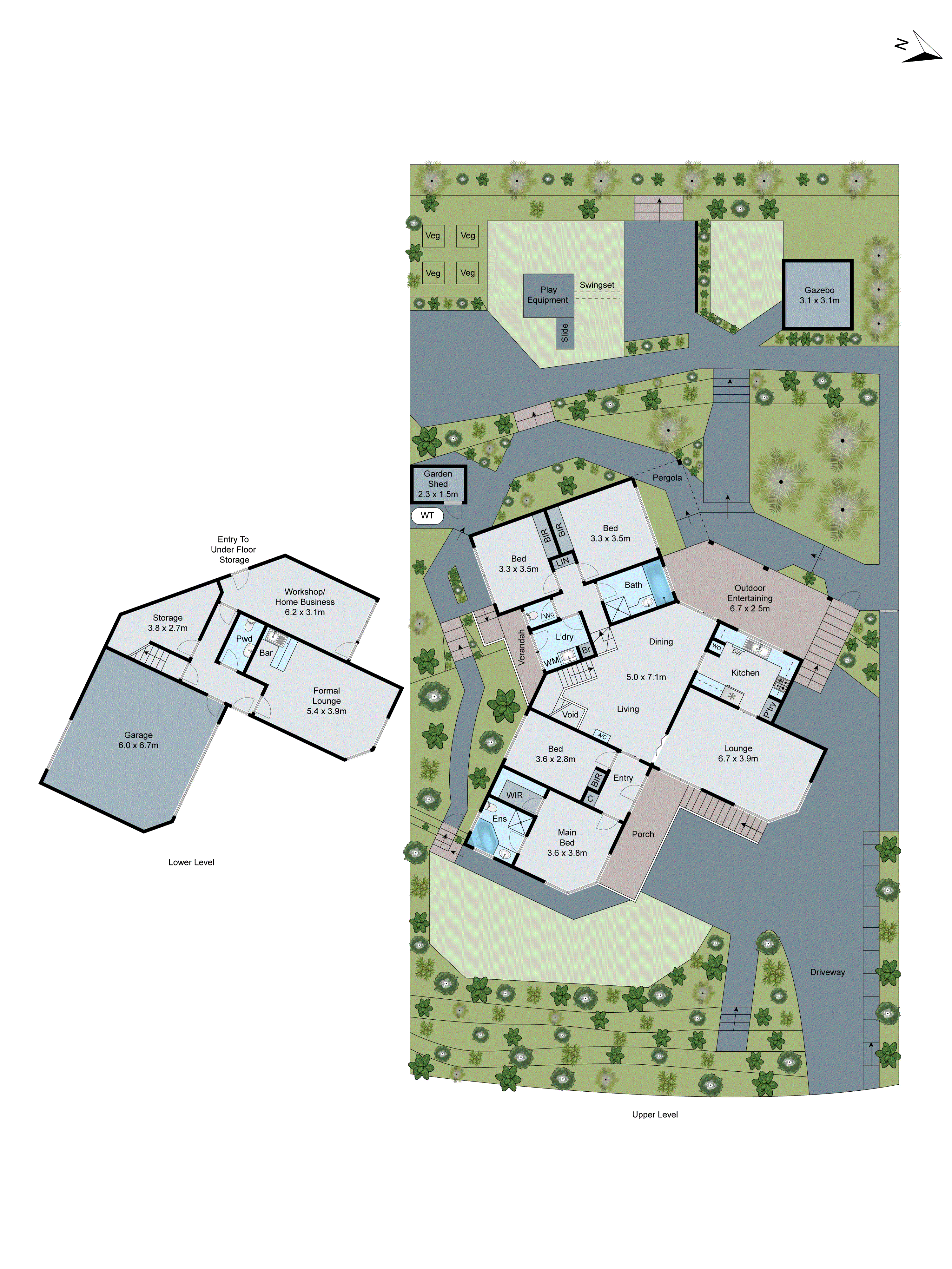 24 Grosvenor Drive, Wandana Heights VIC 3216 - Floorplan