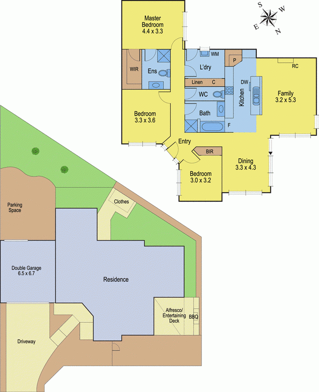 2/4 Hayes Court, HIGHTON VIC 3216 - Floorplan