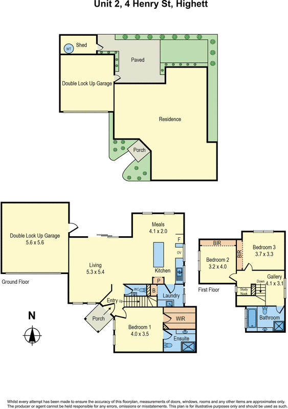 2/4 Henry Street, Highett VIC 3190 - Floorplan