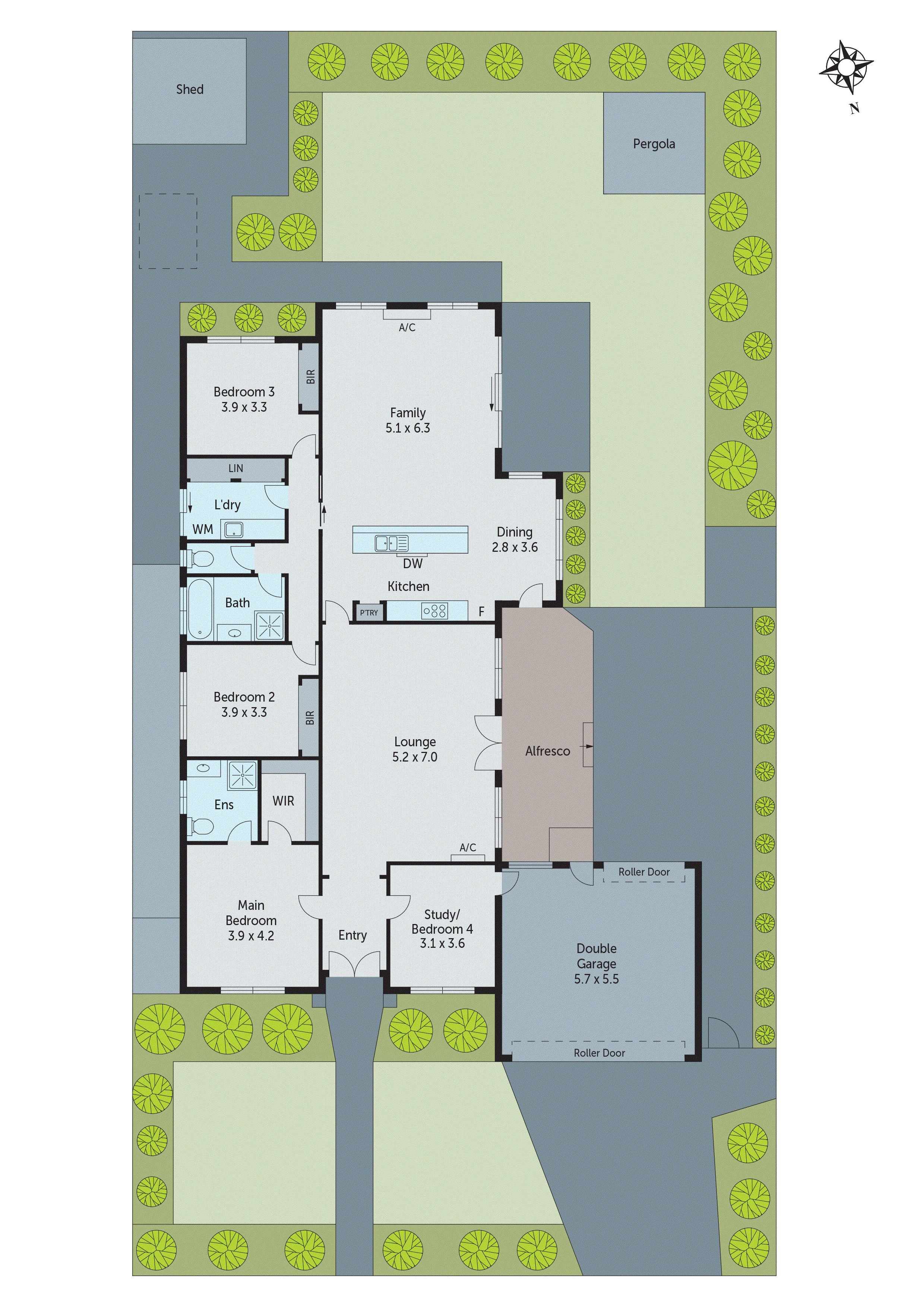 24 Ironbark Street, Waurn Ponds VIC 3216 - Floorplan