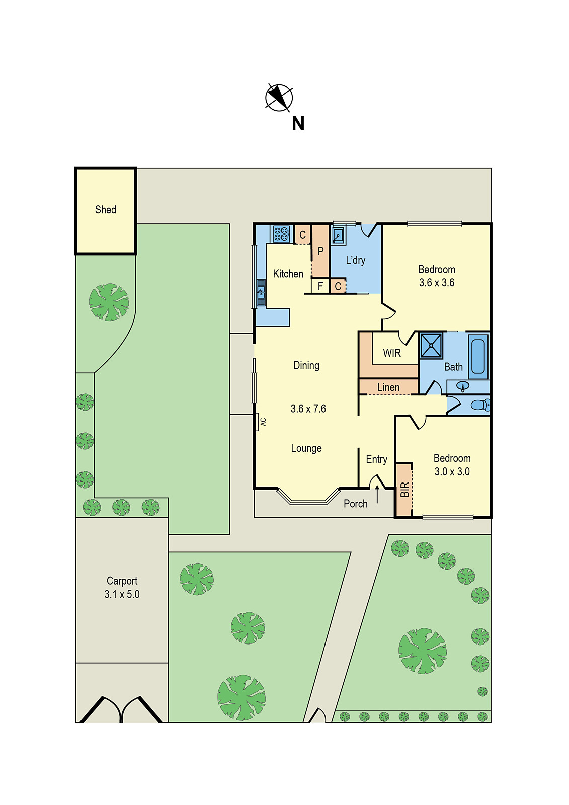 2/4 Isabella Street, Parkdale VIC 3195 - Floorplan