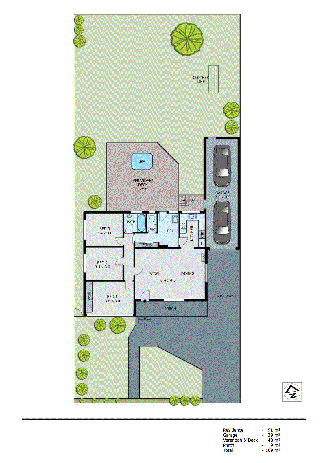 24 Jacaranda Street, Doveton VIC 3177 - Floorplan