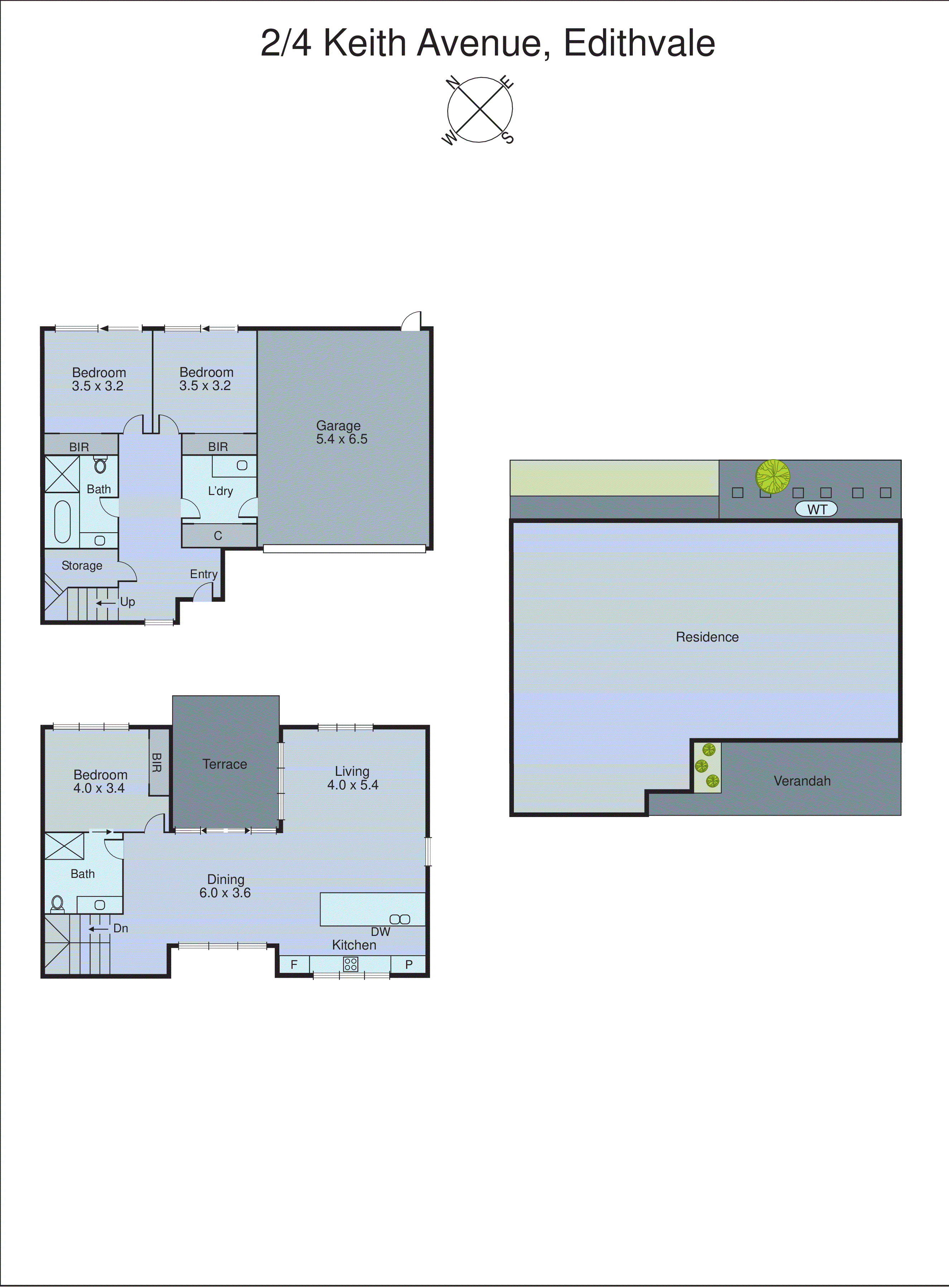 2/4 Keith Avenue, Edithvale VIC 3196 - Floorplan