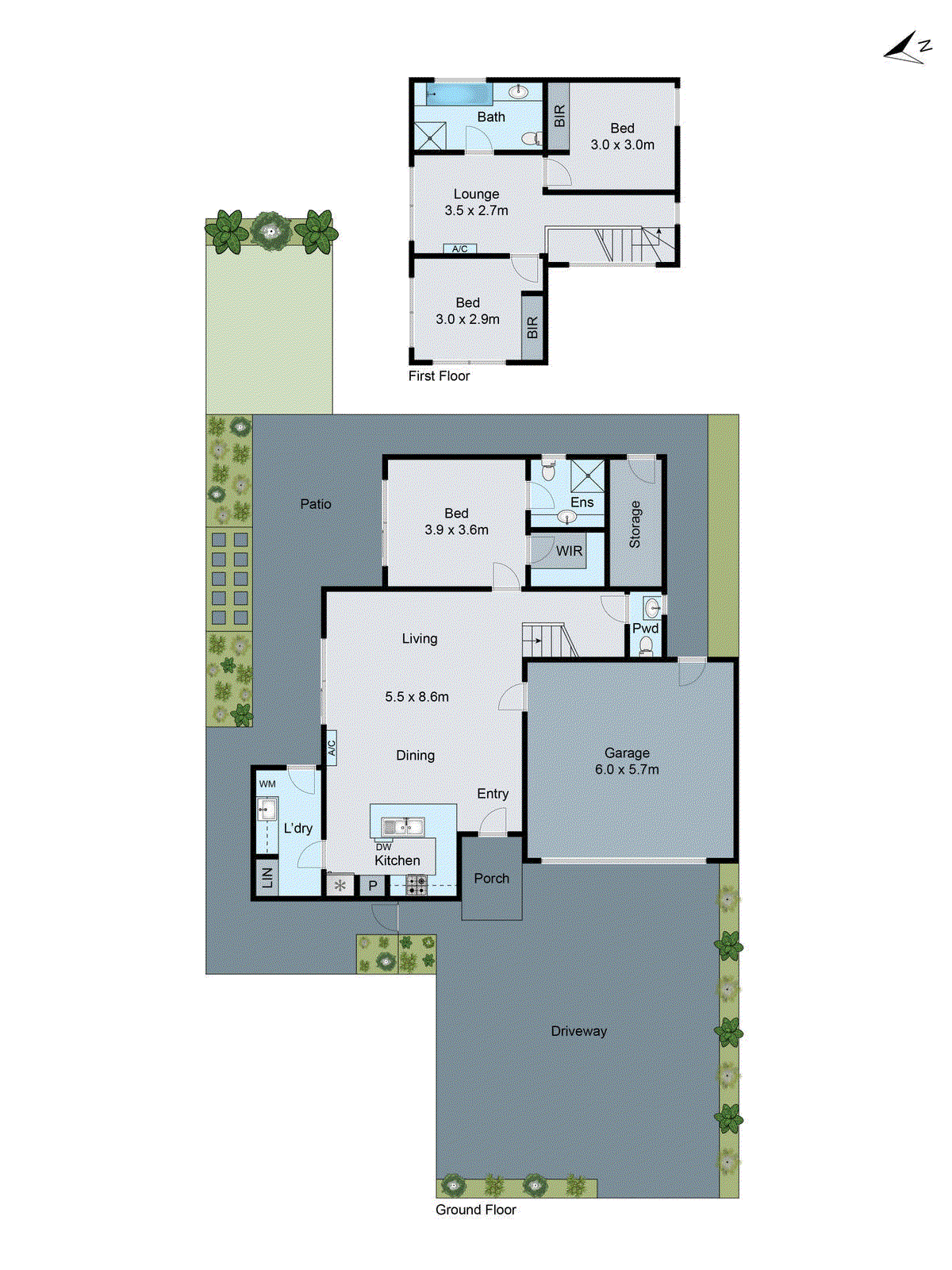2/4 Kells Avenue, Herne Hill VIC 3218 - Floorplan