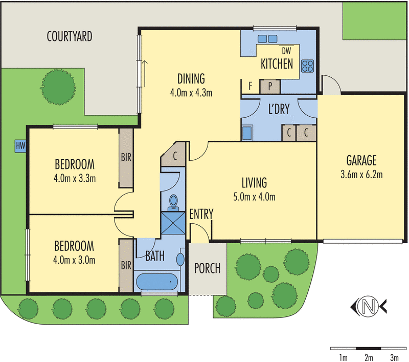 2/4 Koala Court, Whittington VIC 3219 - Floorplan