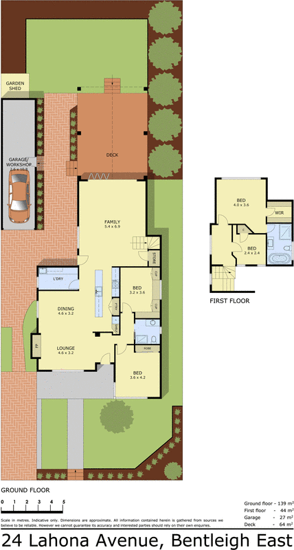 24 Lahona Avenue, Bentleigh East VIC 3165 - Floorplan