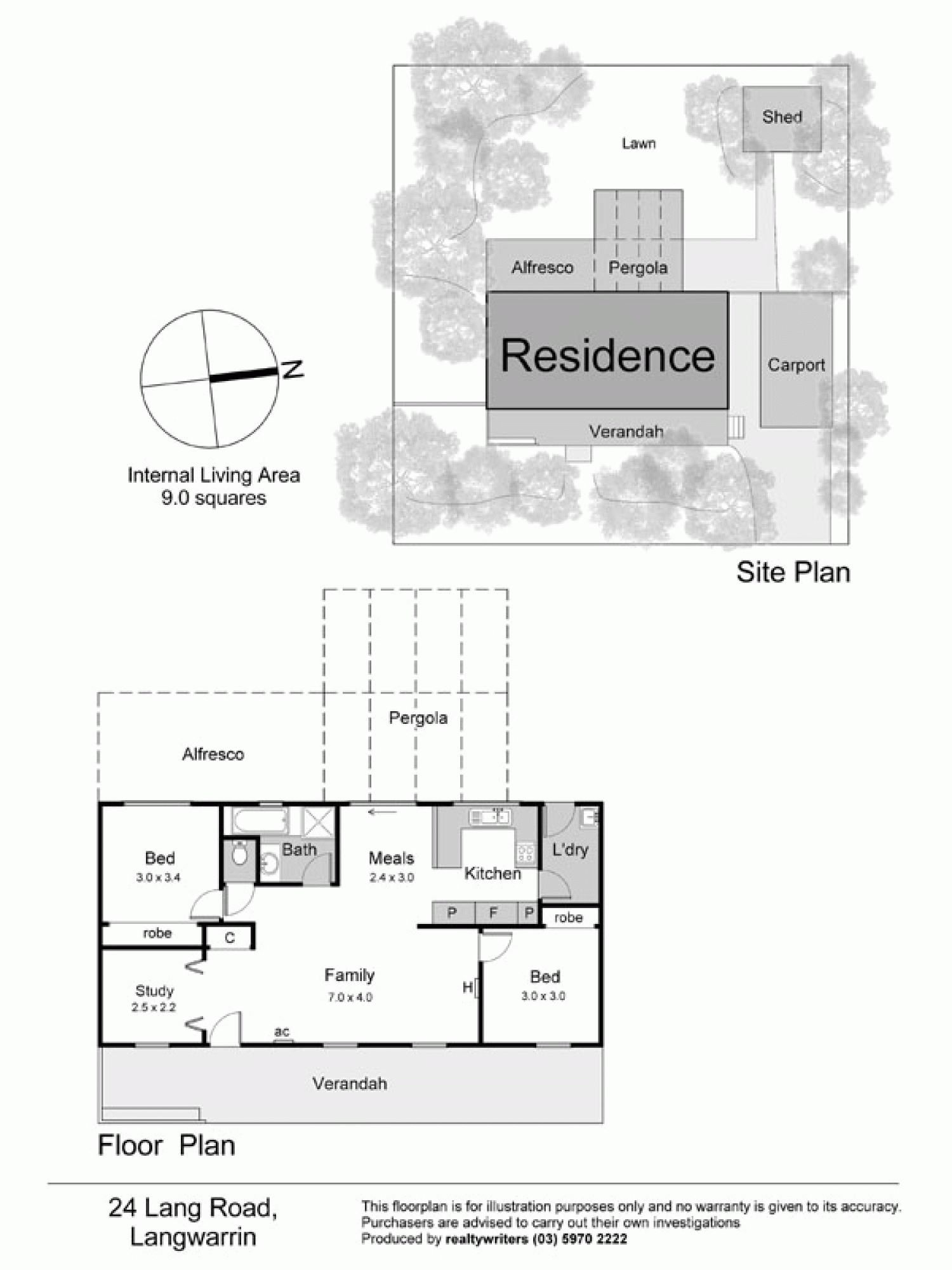 24 Lang Road, LANGWARRIN VIC 3910 - Floorplan