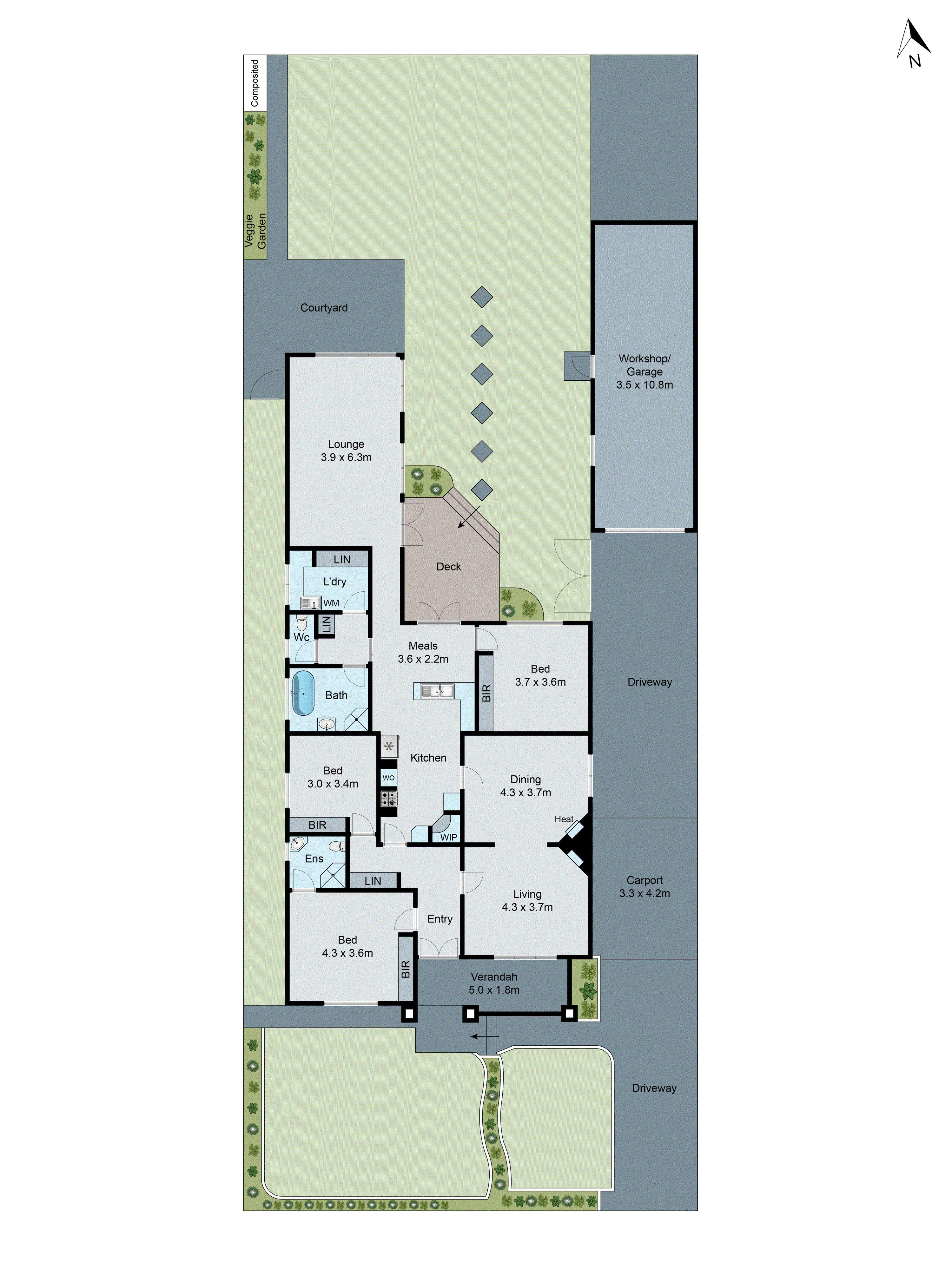 24 Lascelles Avenue, Manifold Heights VIC 3218 - Floorplan
