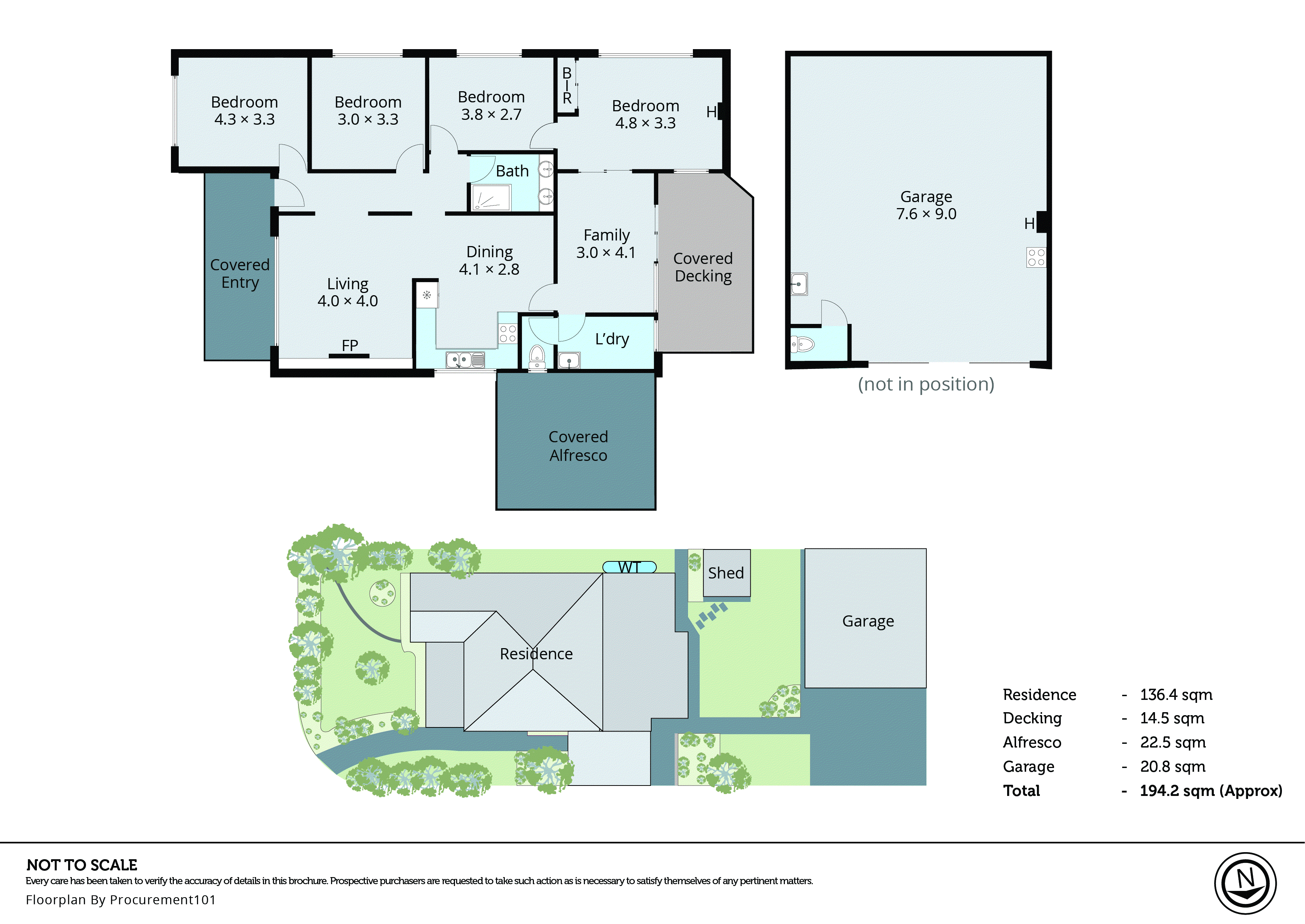 24 Lawn Road, Noble Park VIC 3174 - Floorplan