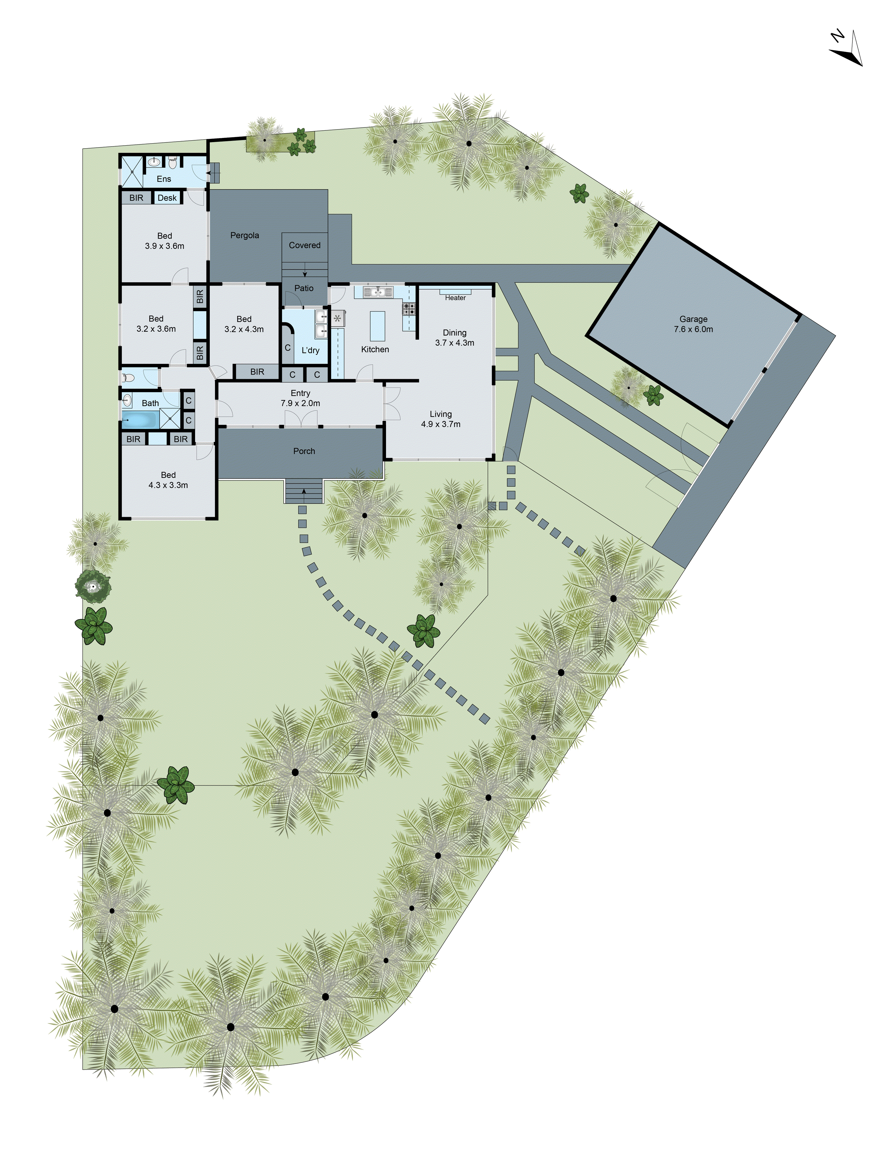 24 Layton Crescent, Newtown VIC 3220 - Floorplan