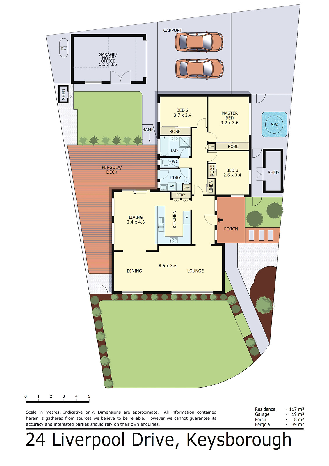 24 Liverpool Drive, Keysborough VIC 3173 - Floorplan